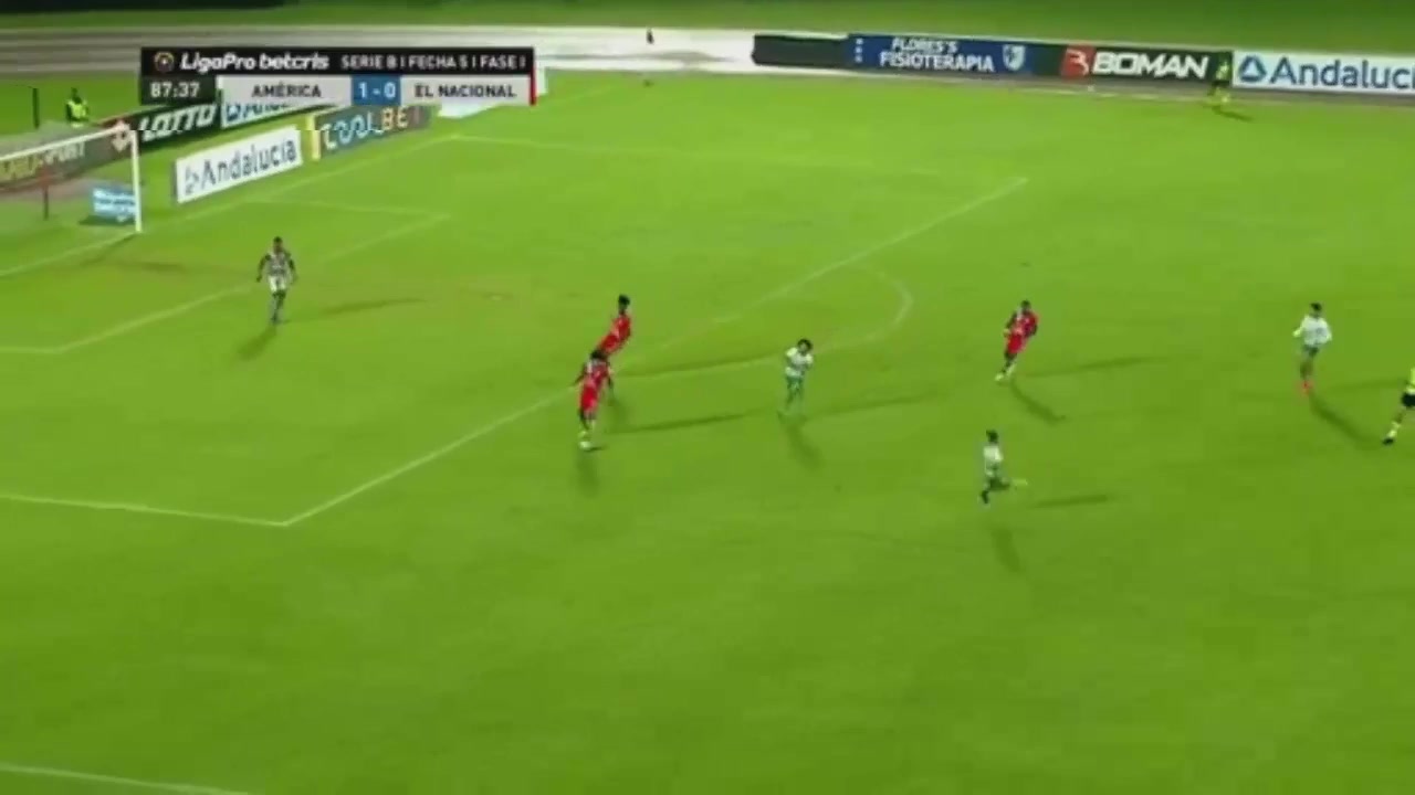 EC D2 Sociedad Deportivo Quito Vs CD El Nacional  Goal in 88 min, Score 2:0
