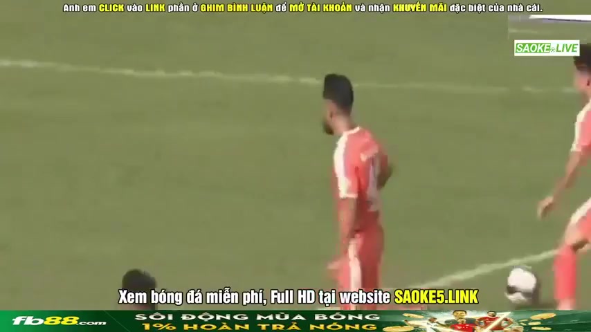 VIE Cup TTBD Phu Dong Vs XM Hai Phong FC Nguyễn Hải Huy Goal in 13 min, Score 1:1