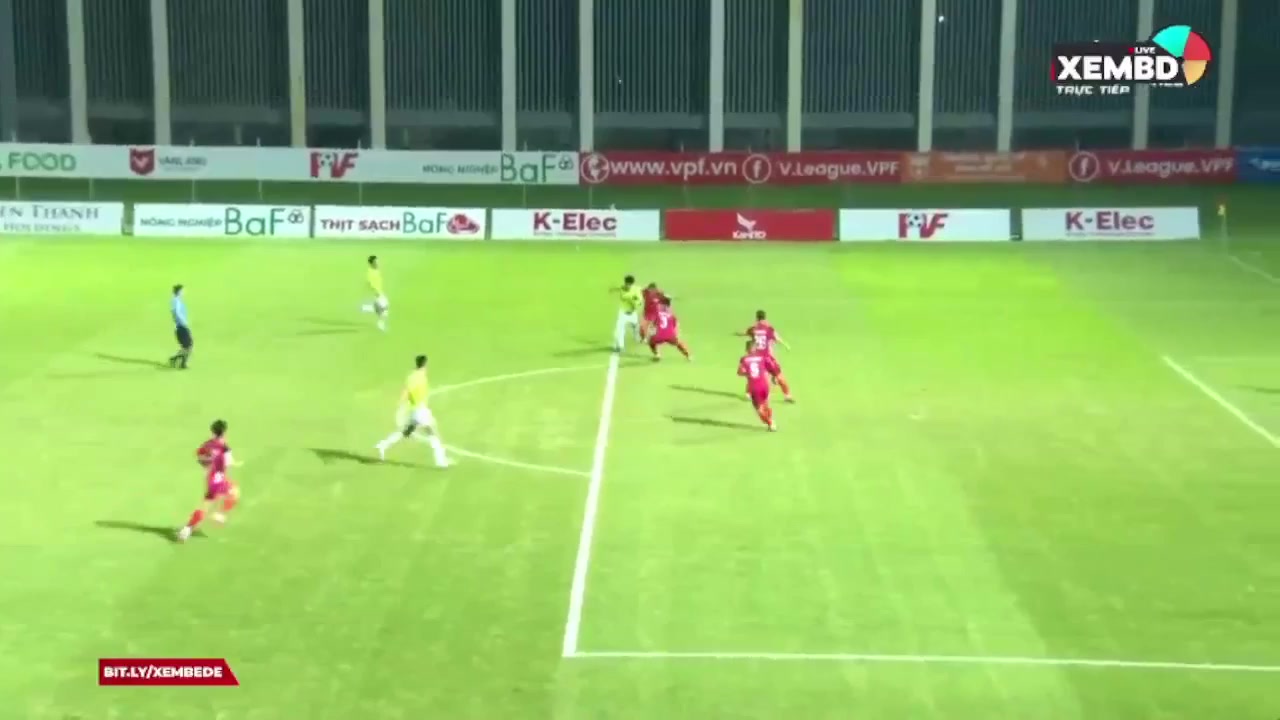 VIE Cup Pho Hien Vs Tuan Tu Phu Tho Nguyễn Hữu Tuấn Goal in 61 min, Score 3:0