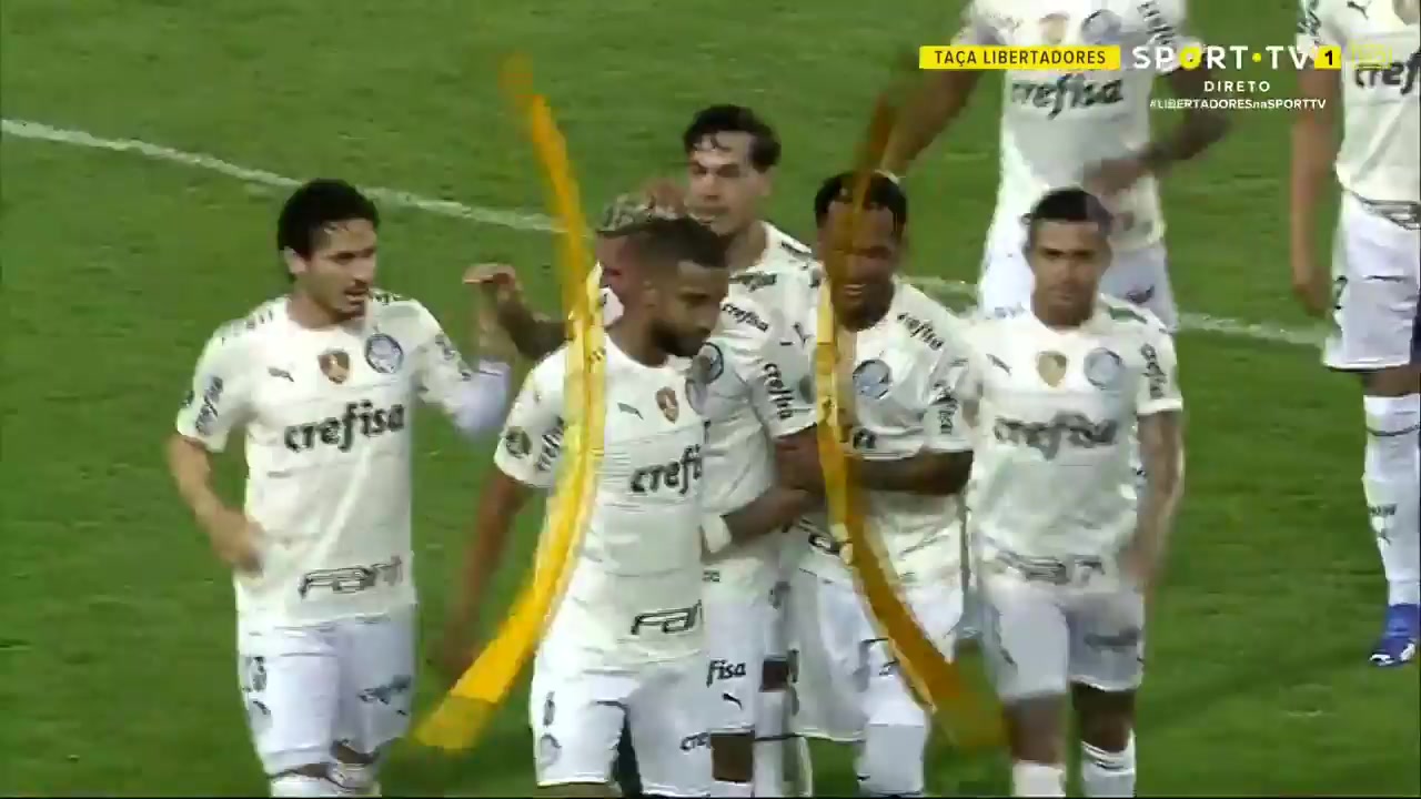 CON CLA Deportivo Tachira Vs Palmeiras 48 phút Rafael Navarro LealVào, ghi bàn 0:3