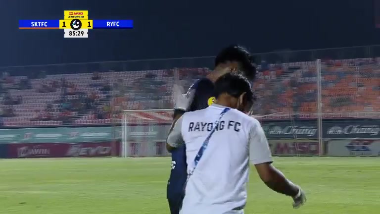 THA L2 Sukhothai Vs Rayong FC 86 phút Vào, ghi bàn 2:1