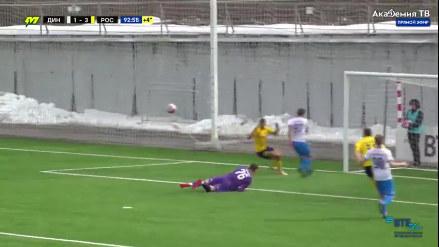 RUS YthC Dinamo Moscow Youth Vs FK Rostov Youth 95 phút Vào, ghi bàn 1:4