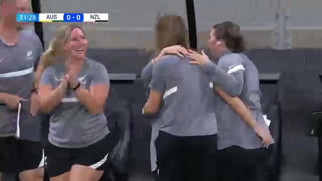 INT FRL Australia (w) Vs New Zealand (w)  Goal in 31 min, Score 0:1