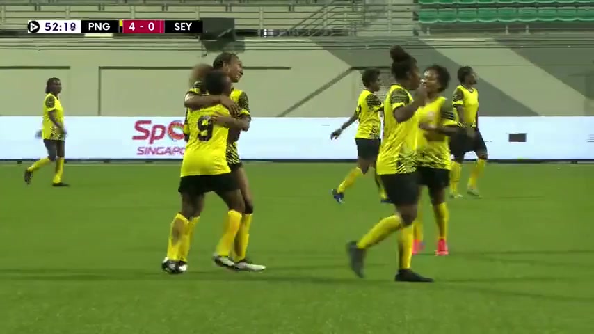 INT FRL Seychelles (W) Vs Papua New Guinea (w) Marie Kaipu Goal in 54 min, Score 0:4