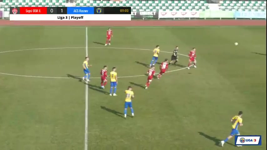 Liga III ACS Sepsi II Vs ACS Olimpic Cetate Rasnov  Goal in 9 min, Score 0:2