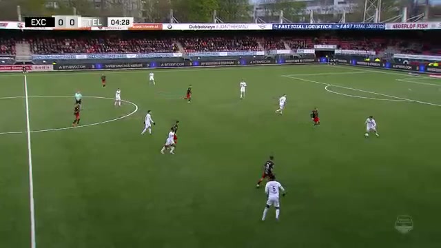 17 Excelsior SBV Vs SC Telstar 4 skor gol Sven van Doorm, skor 0:1