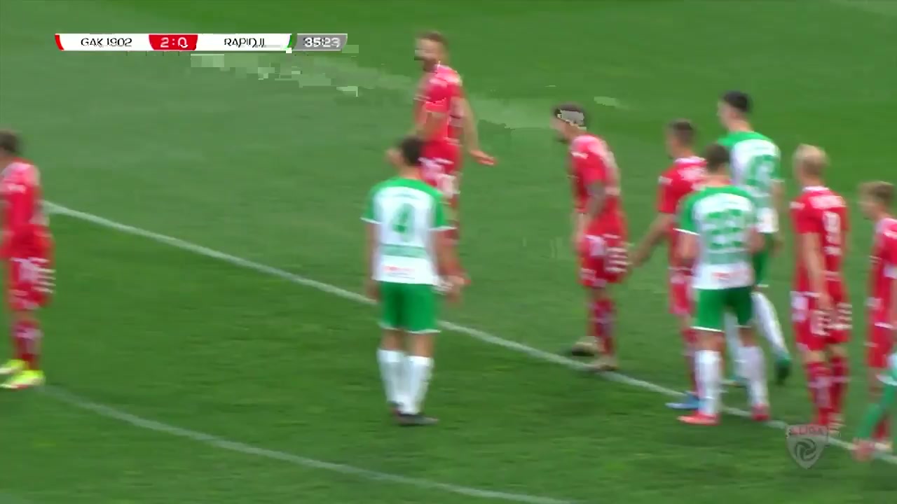 AUT D2 Grazer AK Vs Rapid Vienna (Youth) 36 phút Dalibor VelimirovicVào, ghi bàn 2:1