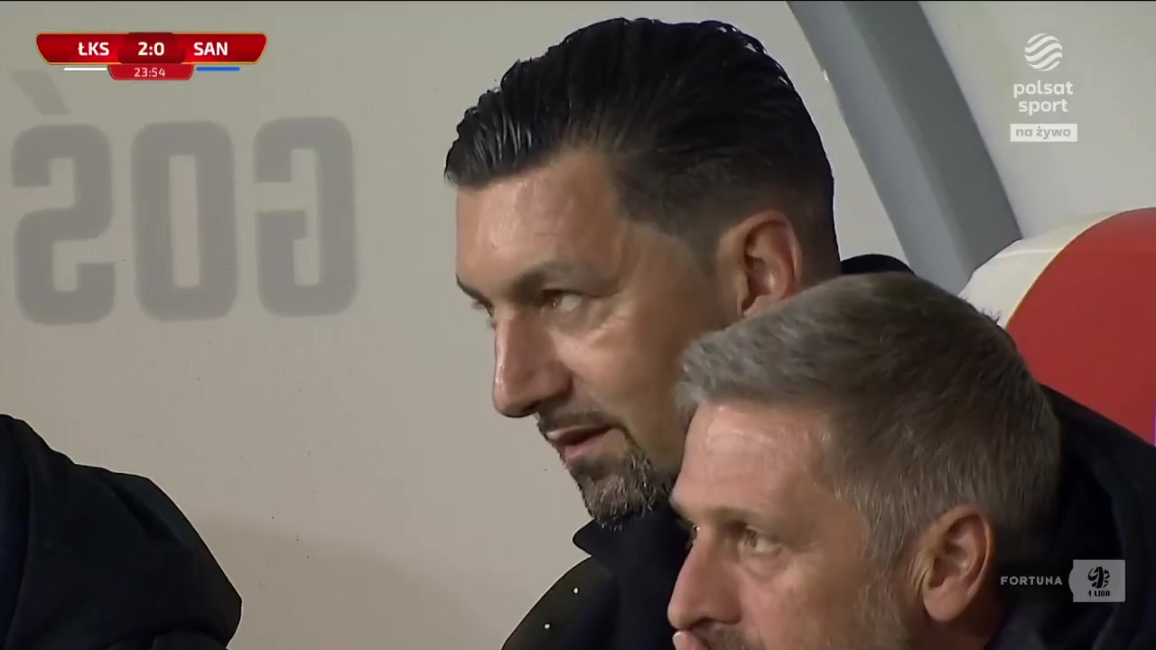 POL D1 LKS Lodz Vs Sandecja Nowy Sacz  Goal in 25 min, Score 3:0