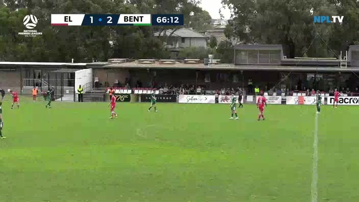 AUS VPL Eastern Lions SC Vs Bentleigh greens 66 ทำประตู  ประตู, ทำคะแนน 1:3