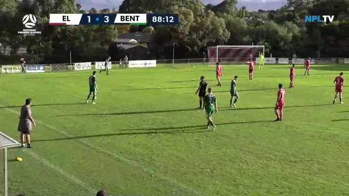 AUS VPL Eastern Lions SC Vs Bentleigh greens 88 ทำประตู  ประตู, ทำคะแนน 1:4