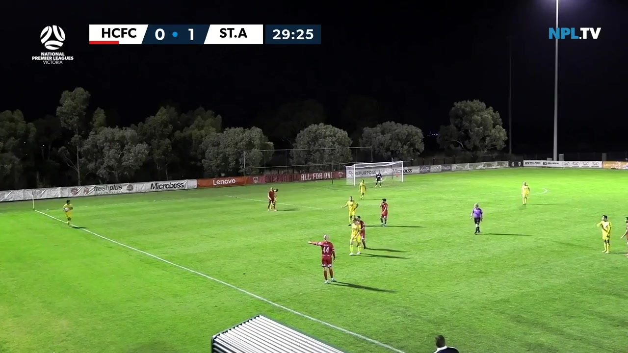 AUS VPL Hume City Vs St Albans Saints 30 phút Vào, ghi bàn 0:2