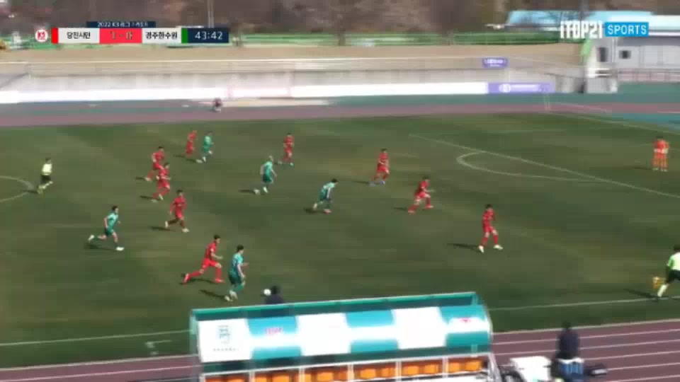 KCL Dangjin Citizen Vs Gyeongju KHNP Moon Ki-Han Goal in 44 min, Score 1:1