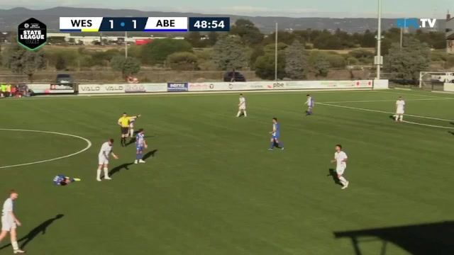 FFSA PL West Adelaide SC Vs Adelaide Blue Eagles  Goal in 51 min, Score 1:2