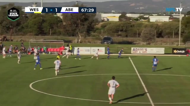 FFSA PL West Adelaide SC Vs Adelaide Blue Eagles  Goal in 69 min, Score 1:2