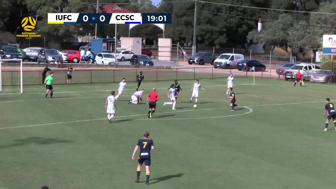 WAUS D1 Inglewood United Vs Cockburn City  Goal in 19 min, Score 1:0