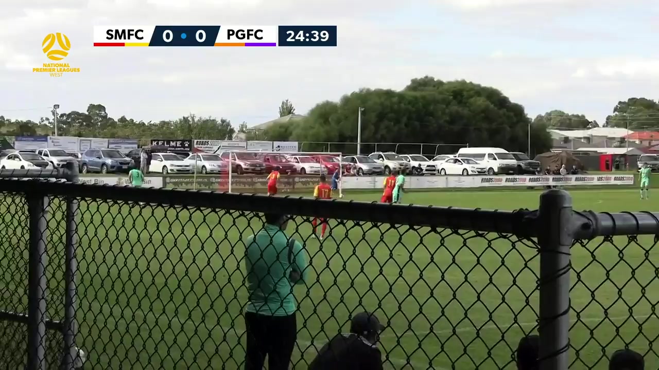 WAUS D1 Stirling Macedonia Vs Perth Glory (Youth) Cook Goal in 25 min, Score 0:1