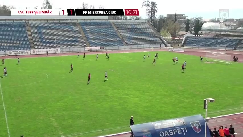 ROM D2 ACS Viitorul Selimbar Vs FK Csikszereda Miercurea Ciuc Kovacs Goal in 10 min, Score 1:2