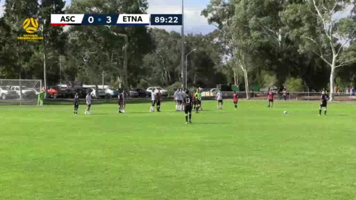 WAUS U20 Armadale SC U20 Vs Balcatta U20  Goal in 89 min, Score 1:3