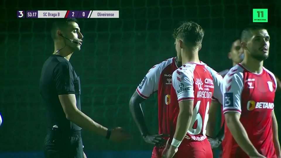 PT D2 Sporting Braga II Vs Oliveirense 56 phút Jaime PintoVào, ghi bàn 2:1