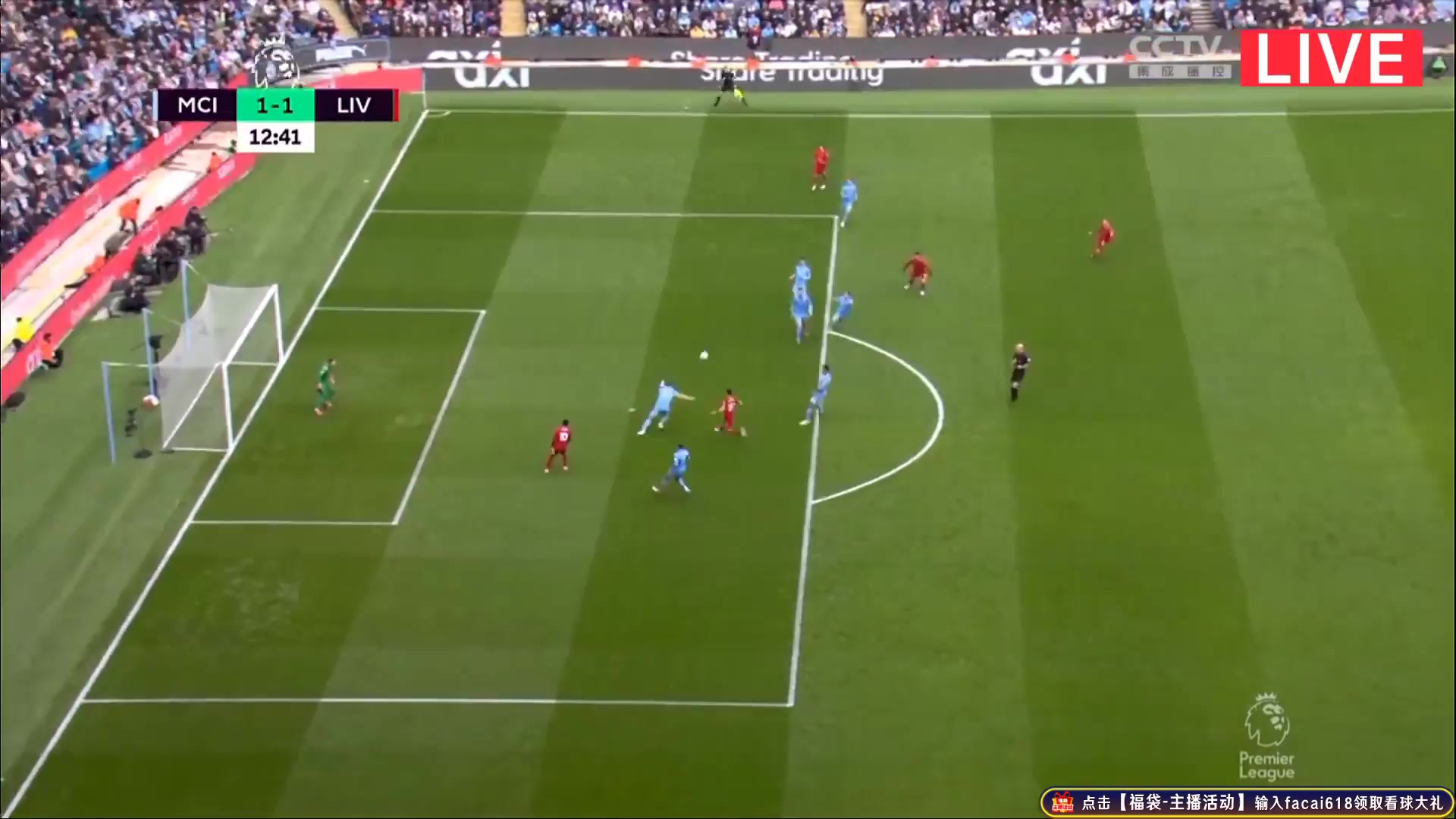 EPL Manchester City Vs Liverpool 11 phút Diogo JotaVào, ghi bàn 1:1