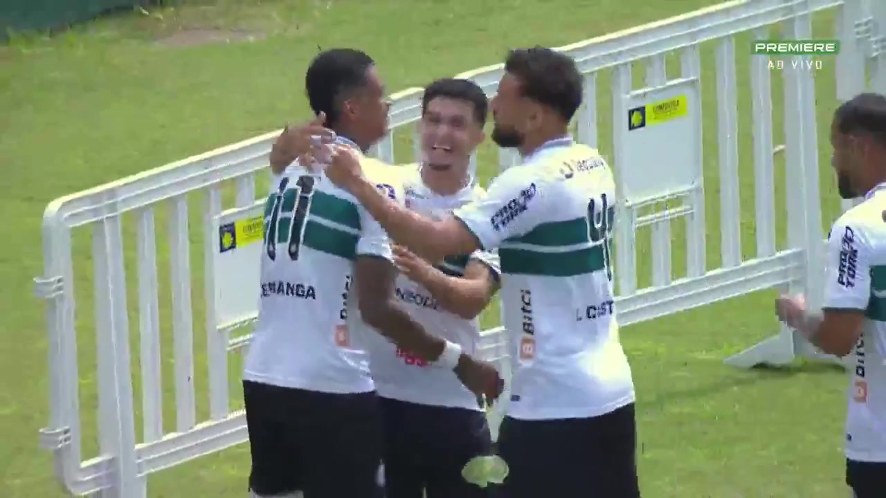 BRA D1 Coritiba PR Vs Goias Alef Manga Goal in 10 min, Score 1:0