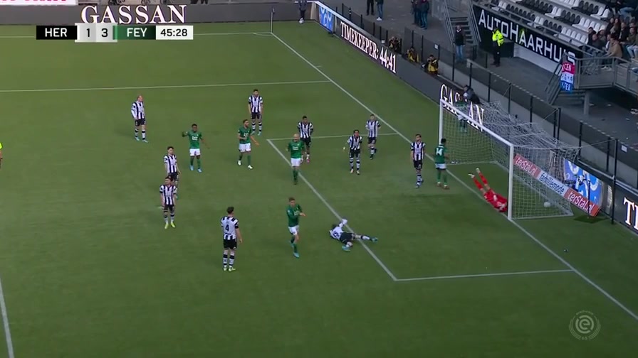 HOL D1 Heracles Almelo Vs Feyenoord 44 phút Guus TilVào, ghi bàn 1:3