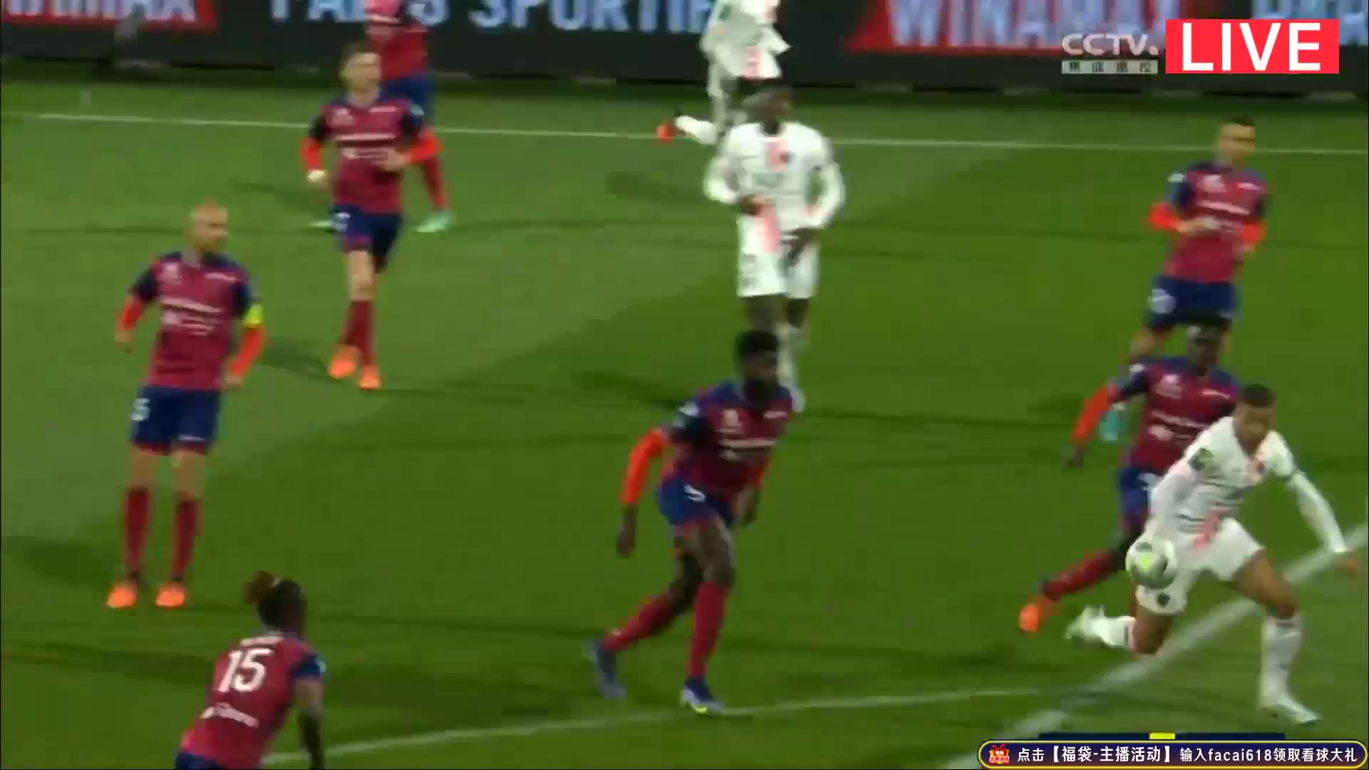 Ligue1 Clermont Vs Paris Saint Germain (PSG) 18 ทำประตู  ประตู, ทำคะแนน 0:2