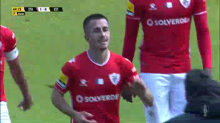 POR D1 Santa Clara Vs Estoril 44 phút Ricardo Jorge Oliveira AntonioVào, ghi bàn 1:0