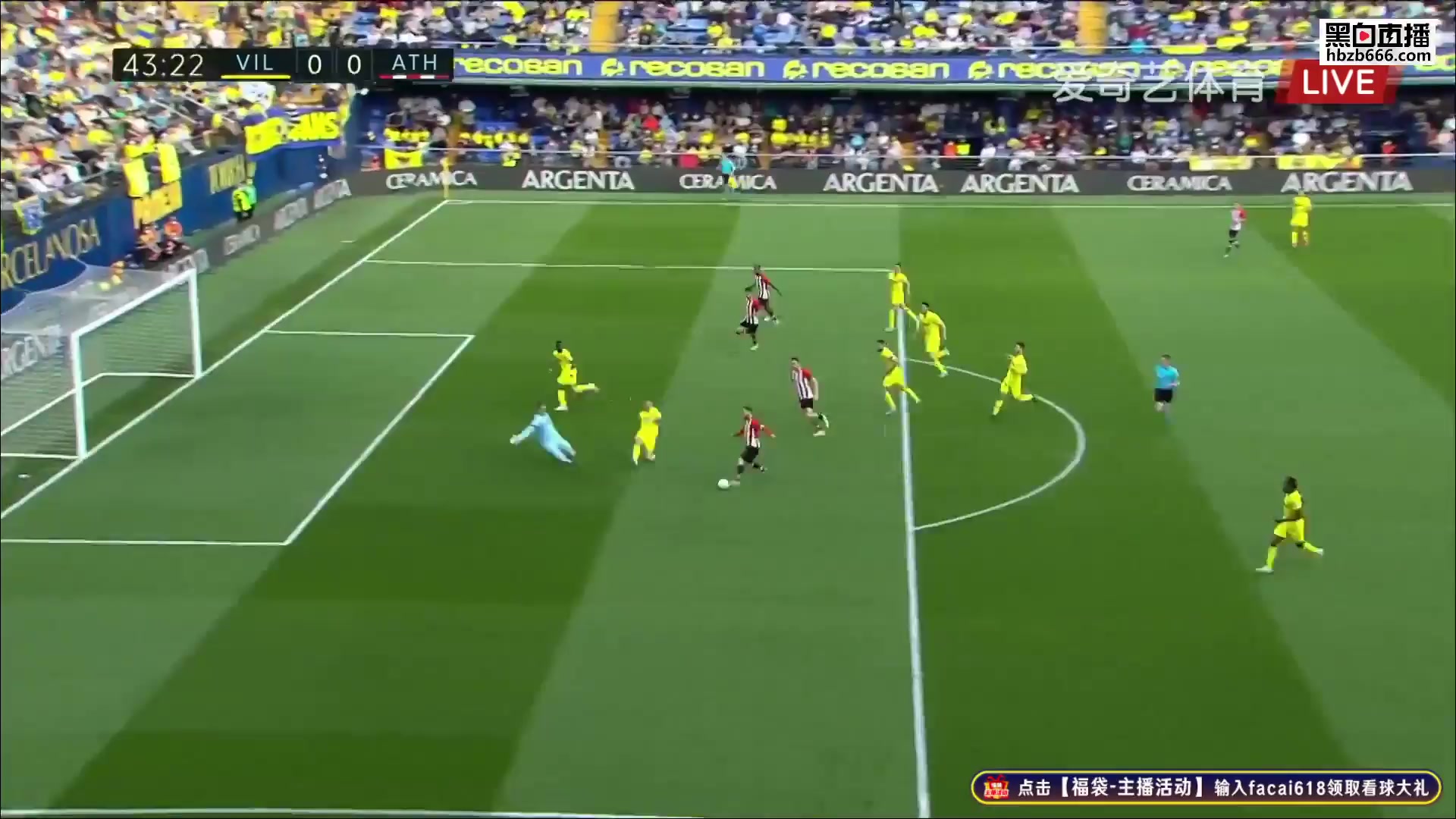 Laliga1 Villarreal Vs Athletic Bilbao 43 phút Vào, ghi bàn 0:1