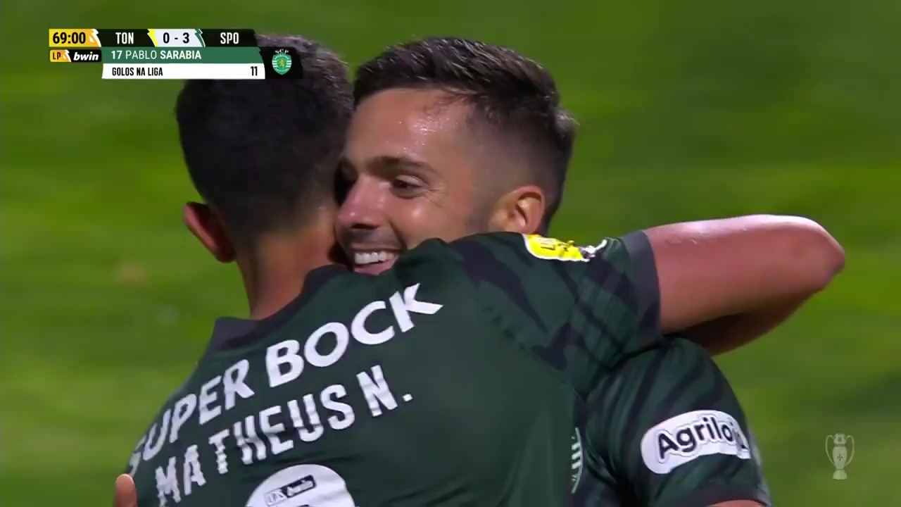 POR D1 CD Tondela Vs Sporting CP 69 phút Vào, ghi bàn 0:3