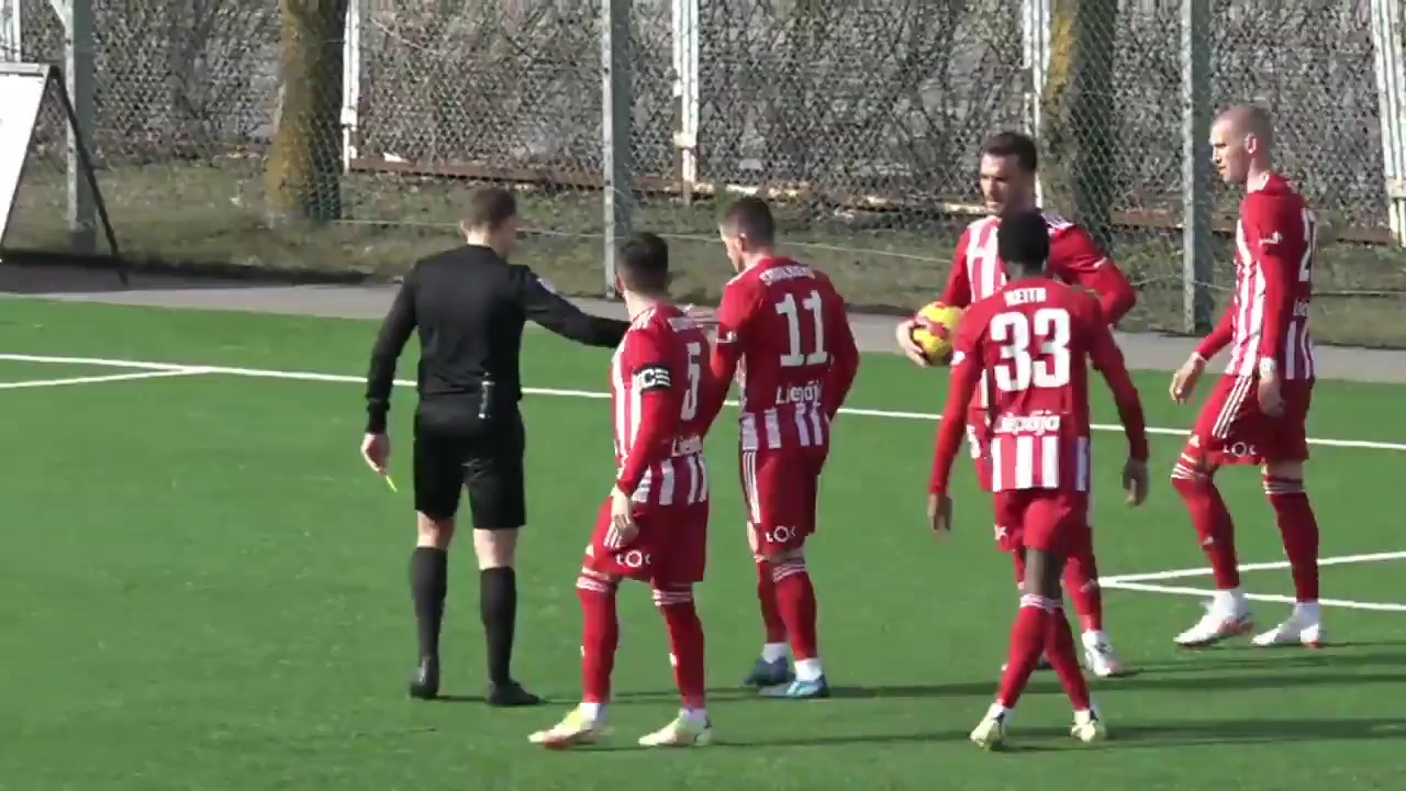 LAT D1 Metta/LU Riga Vs FK Liepaja 21 phút Vào, ghi bàn 1:0