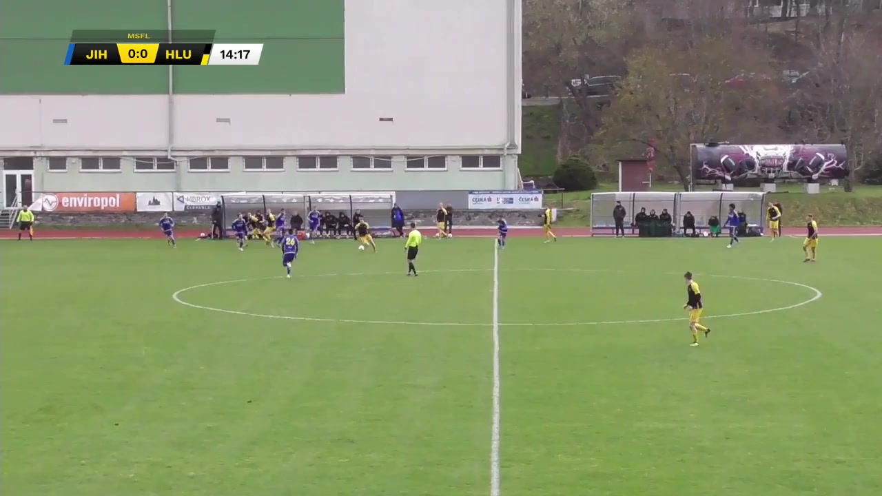 CZE CFL Vysocina Jihlava B Vs Hlucin 14 phút Vào, ghi bàn 0:1