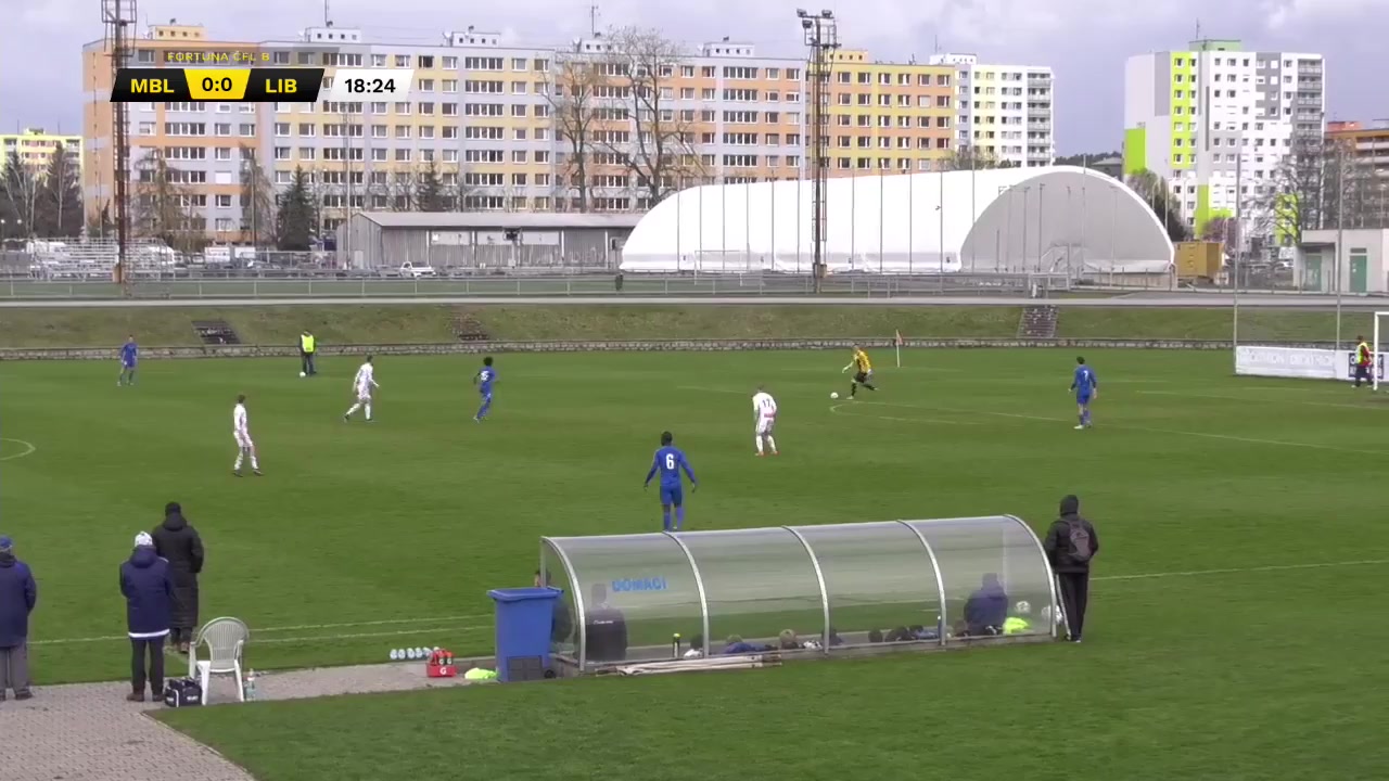 CZE CFL Mlada Boleslav B Vs Slovan Liberec II 18 phút Vào, ghi bàn 1:0