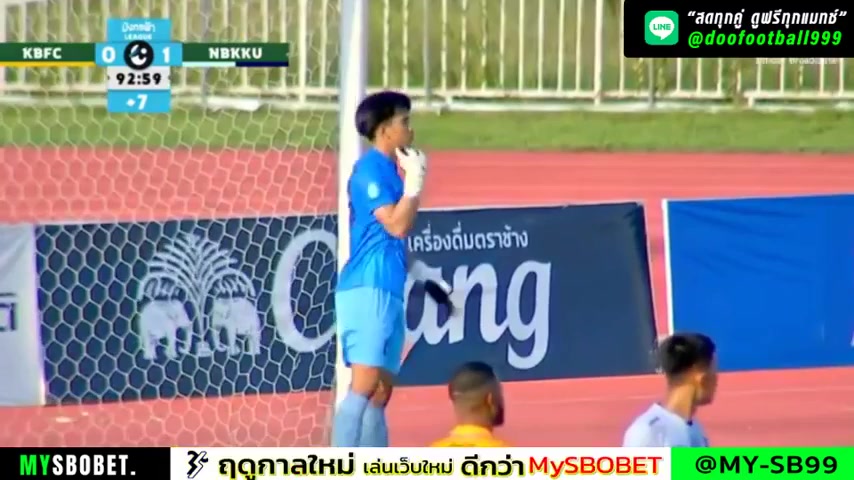 THA L3 Krabi FC Vs North Bangkok College 95 phút Vào, ghi bàn 1:1