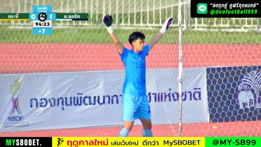 THA L3 Krabi FC Vs North Bangkok College 96 phút Vào, ghi bàn 2:1