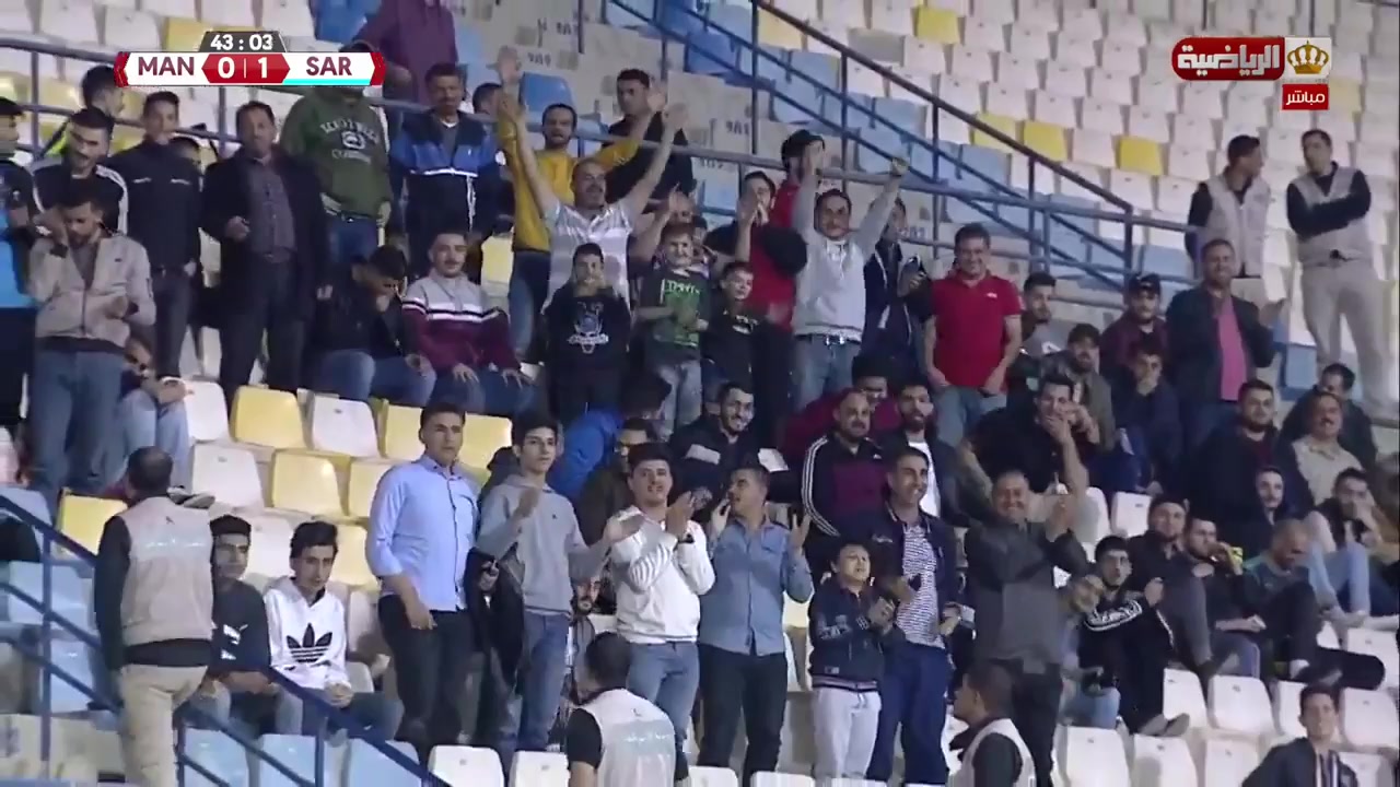 JOR D1 AL-Sareeh Vs Maan  Goal in 42 min, Score 1:0