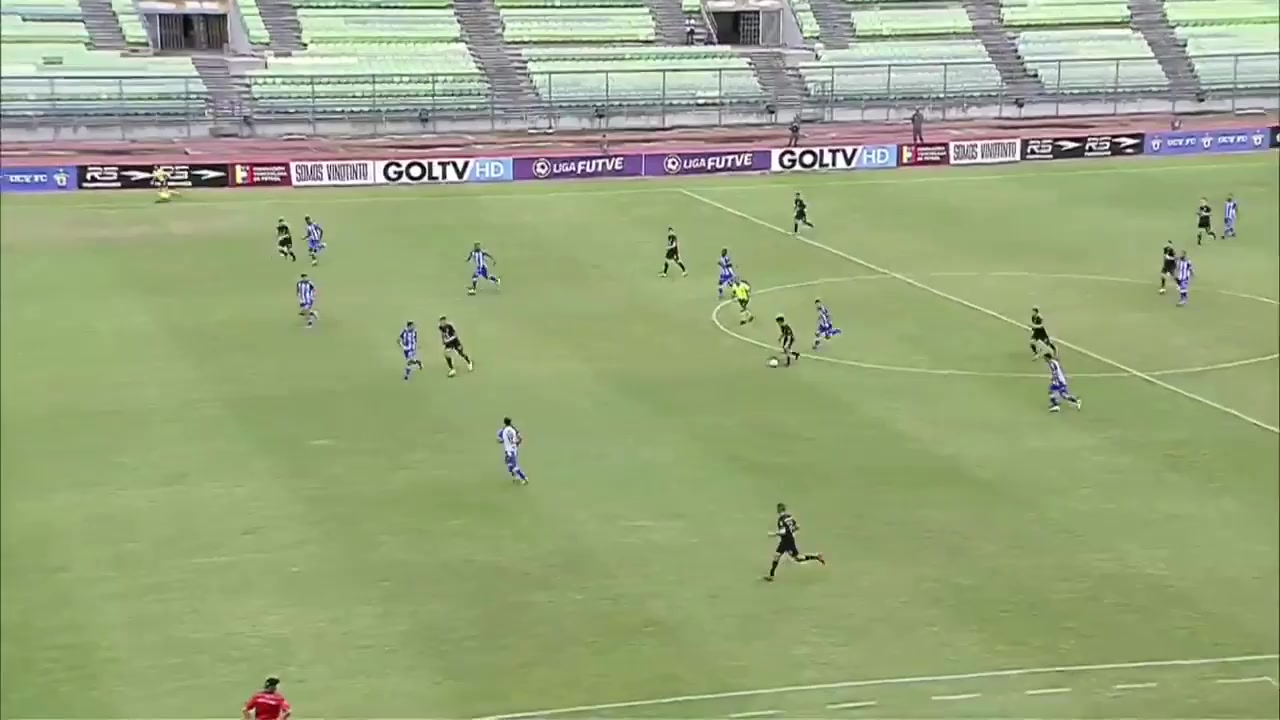 VEN D1 Universidad Central de Venezuela Vs CD Hermanos Colmenares Cesar Andres Magallan Estaba Goal in 56 min, Score 0:1