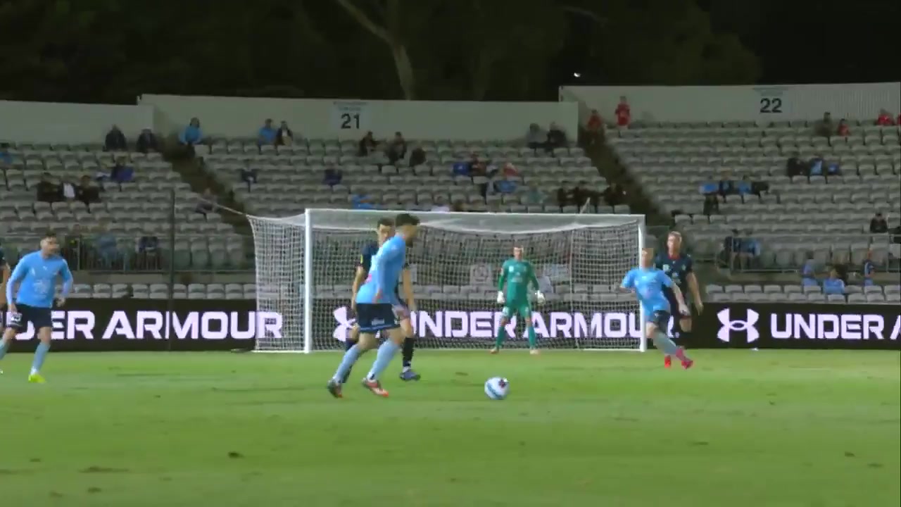 AUS D1 Sydney FC Vs Adelaide United 5 phút Rhyan GrantVào, ghi bàn 1:0