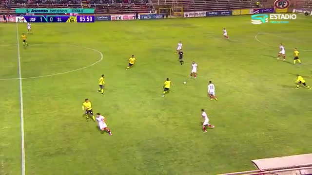 611 Union San Felipe Vs San Luis Quillota 67 skor gol Julio Castro Gutierrez, skor 2:0