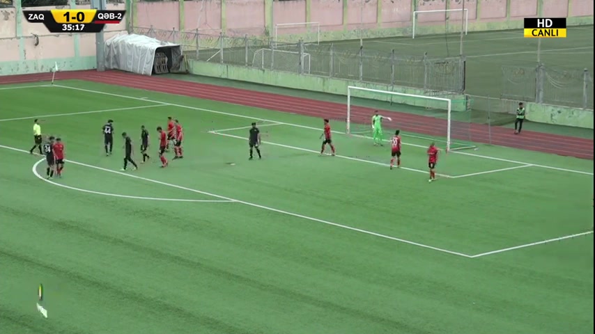 AZE D2 Zaqatala FK Vs FK Qabala II Aqil Nesibov Goal in 36 min, Score 1:0