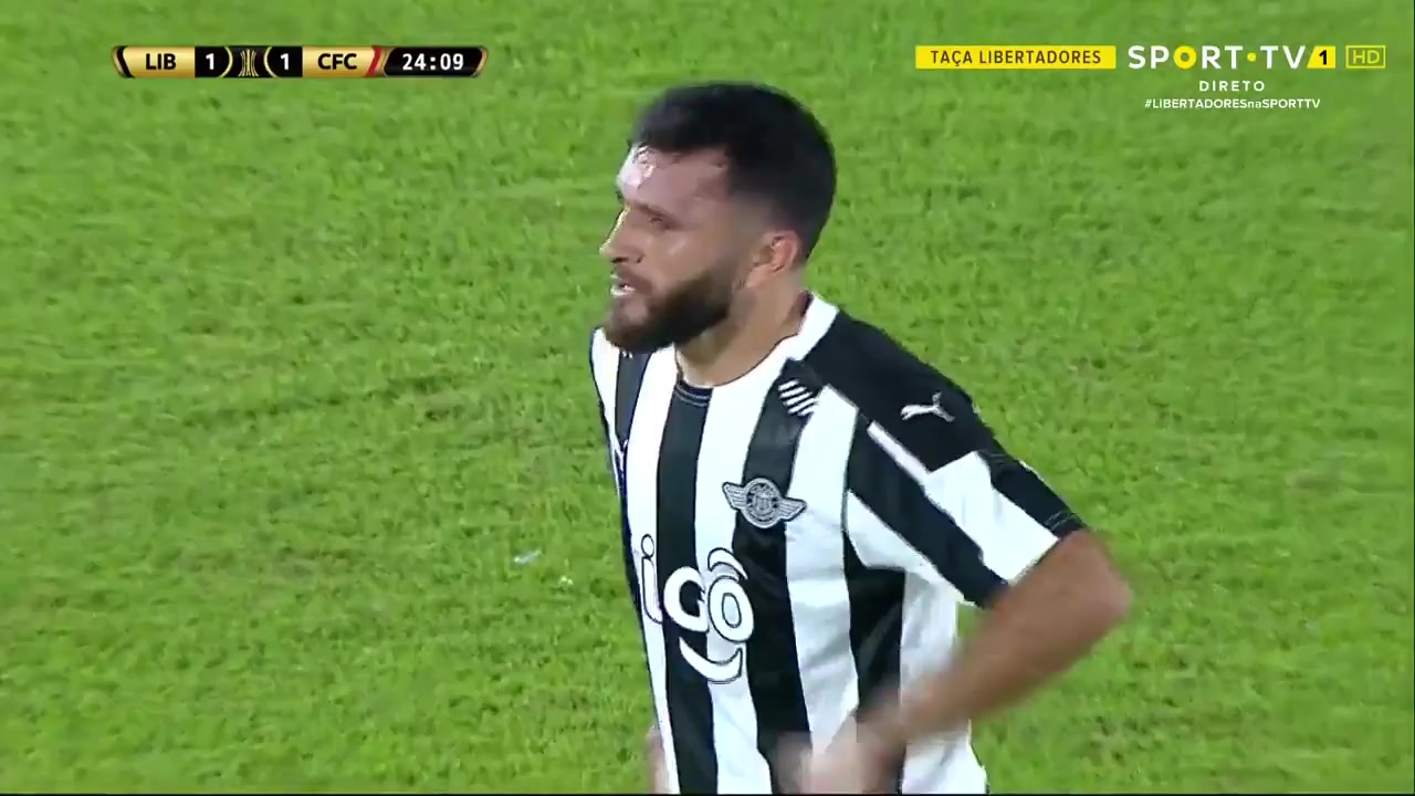 CON CLA Libertad Vs Caracas FC 24 phút Vào, ghi bàn 1:1