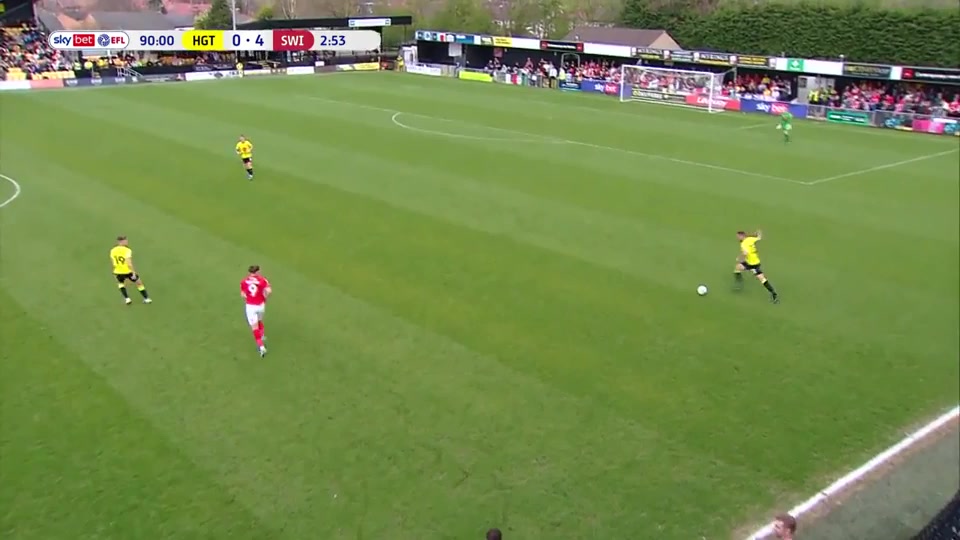 ENG L2 Harrogate Town Vs Swindon Town 94 phút Vào, ghi bàn 1:4