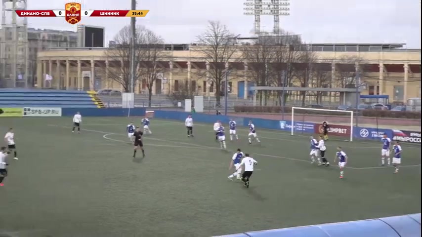 RUS D2 Dinamo Saint Petersburg Vs Shinnik Yaroslavl 38 ทำประตู  ประตู, ทำคะแนน 0:1