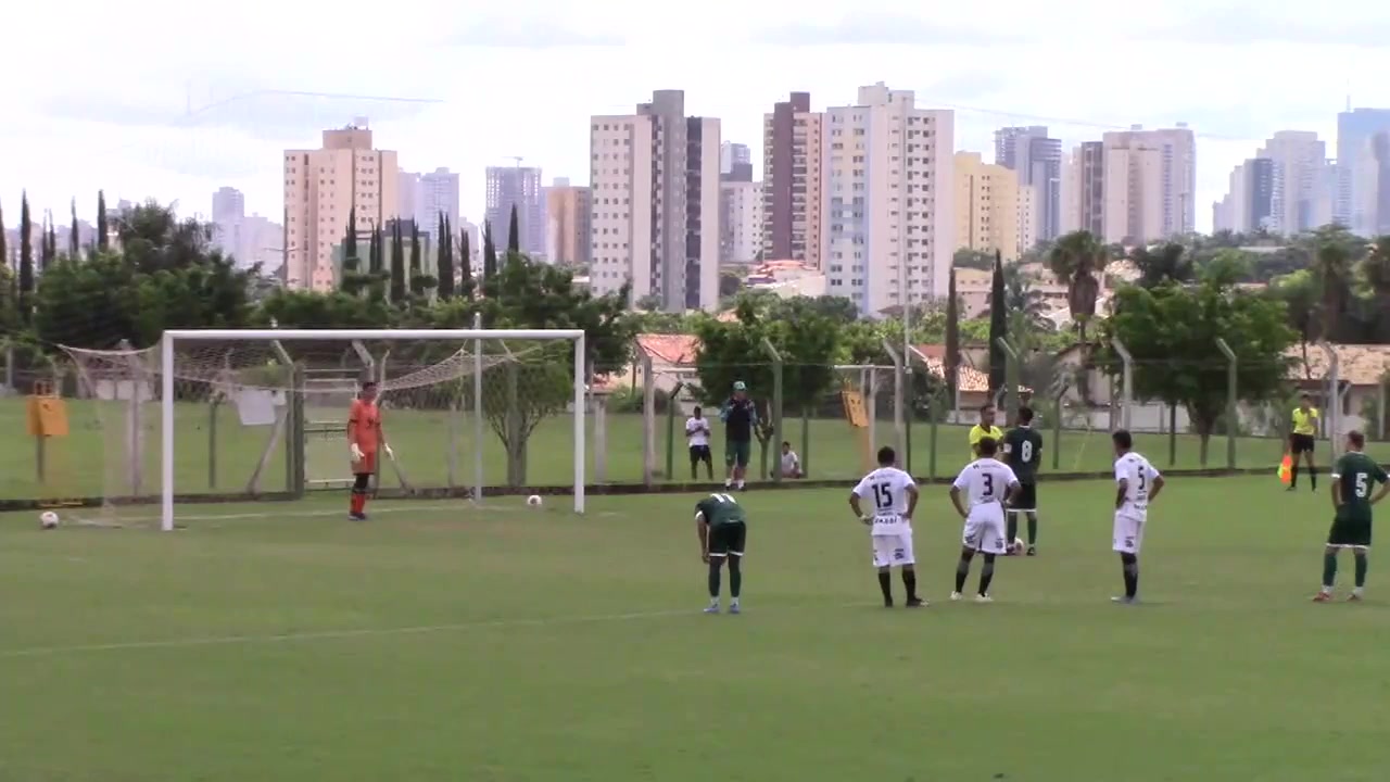 BNY Goias U20 Vs Goiania (Youth)  Goal in 82 min, Score 2:1