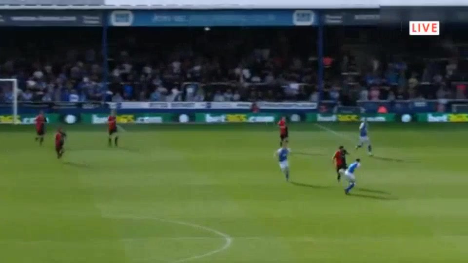 ENG LCH Peterborough United Vs Blackburn Rovers 83 ทำประตู Sammie Szmodics ประตู, ทำคะแนน 1:1