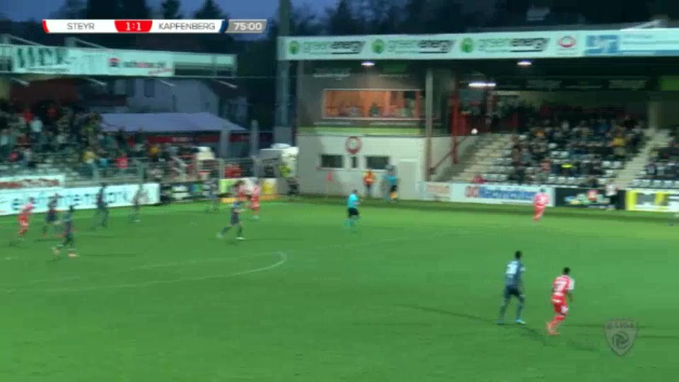 AUT D2 SK Vorwarts Steyr Vs Kapfenberg 77 phút Michael MartinVào, ghi bàn 2:1