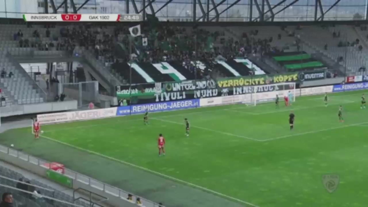 AUT D2 FC Wacker Innsbruck Vs Grazer AK 24 phút Marco PerchtoldVào, ghi bàn 0:1