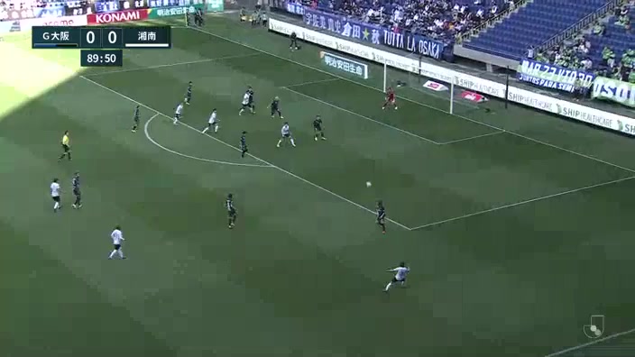 JPN D1 Gamba Osaka Vs Shonan Bellmare Shuto Yamamoto Goal in 90 min, Score 0:1