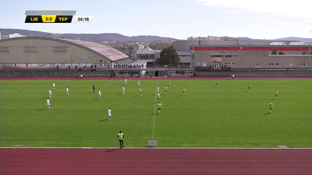 CZE CFL Slovan Liberec II Vs Teplice B 36 phút Vào, ghi bàn 3:1