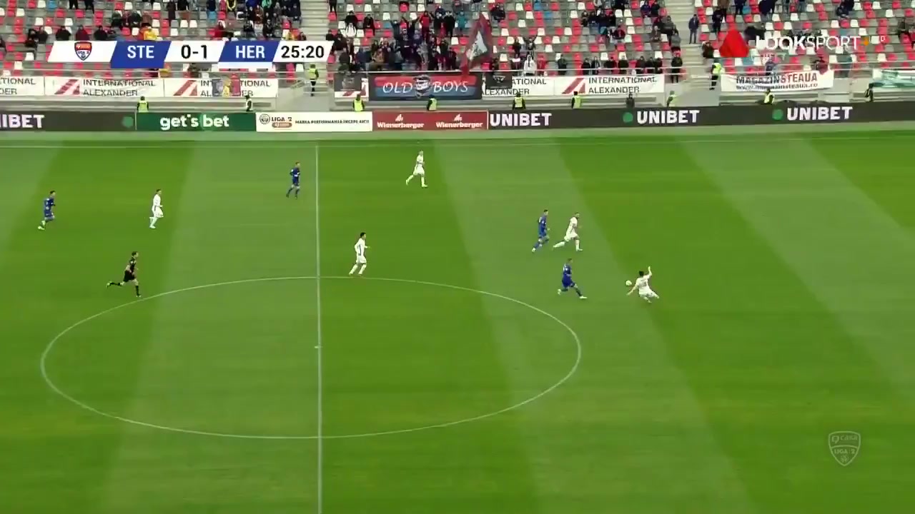 ROM D2 CSA Steaua Bucuresti Vs Hermannstadt Alhassan Goal in 26 min, Score 0:2